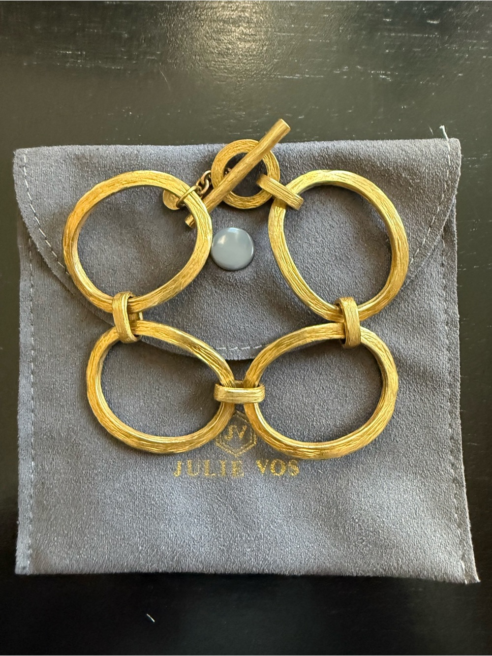 Julie Vos gold bracelet